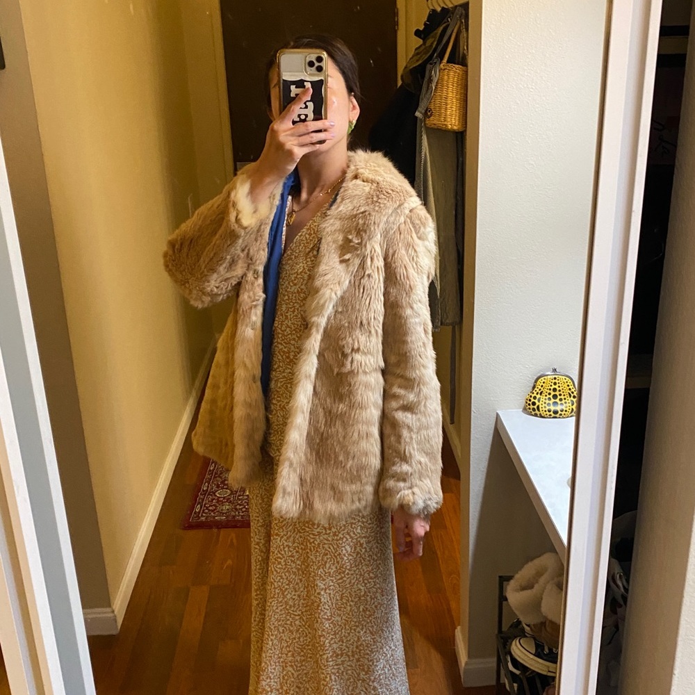 Beautiful fur coat